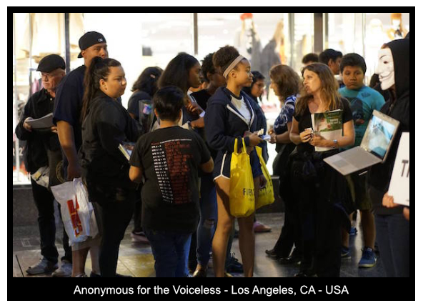 Anonymous for the Voiceless Cube of Truth