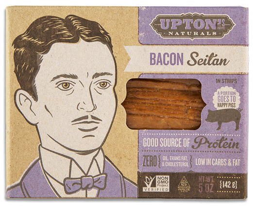 Upton's Bacon Seitan vegan bacon