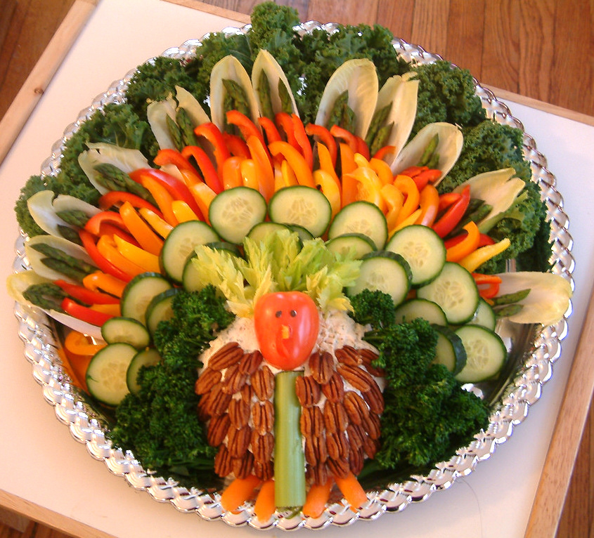 vegan turkey tray